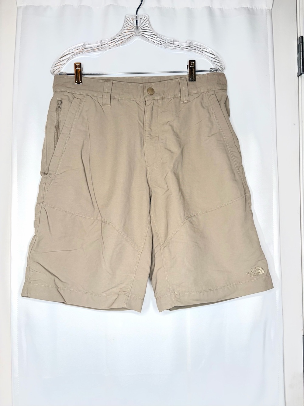 The North Face Men’s Khaki Hybrid Hiking Shorts